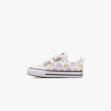  Converse Chuck Taylor All Star Rainbows Çocuk Beyaz Sneaker