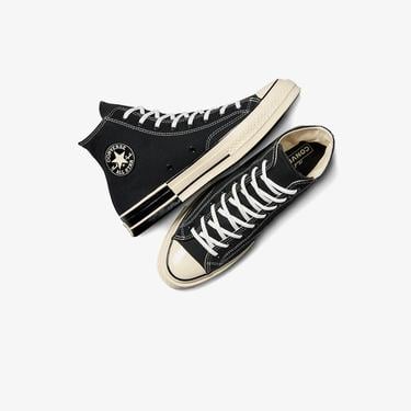  Converse Chuck 70 Black & White Unisex Siyah Sneaker