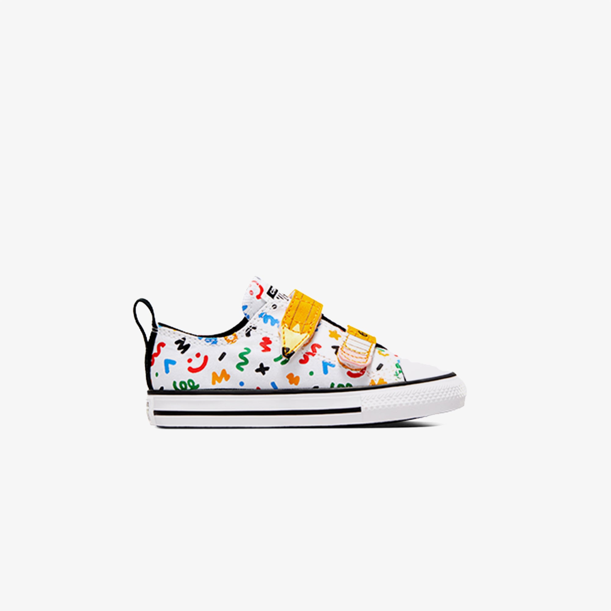 Converse Chuck Taylor All Star Doodles Çocuk Beyaz Sneaker - Görsel 2