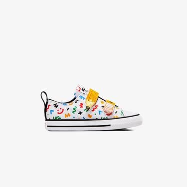  Converse Chuck Taylor All Star Doodles Çocuk Beyaz Sneaker