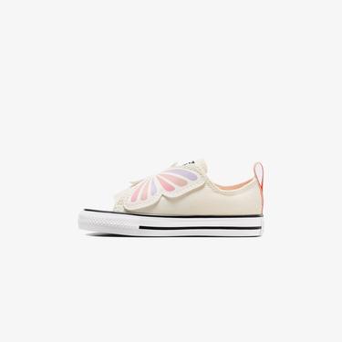  Converse Chuck Taylor All Star Butterflies Çocuk Ekru Sneaker