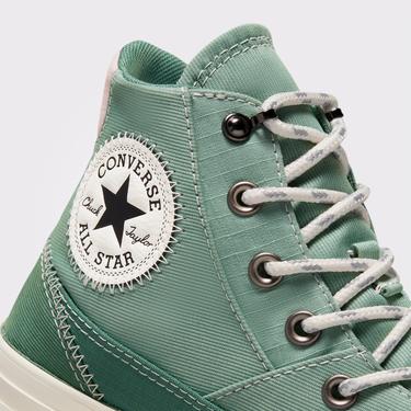  Converse Chuck Taylor All Star Patchwork Unisex Yeşil Sneaker