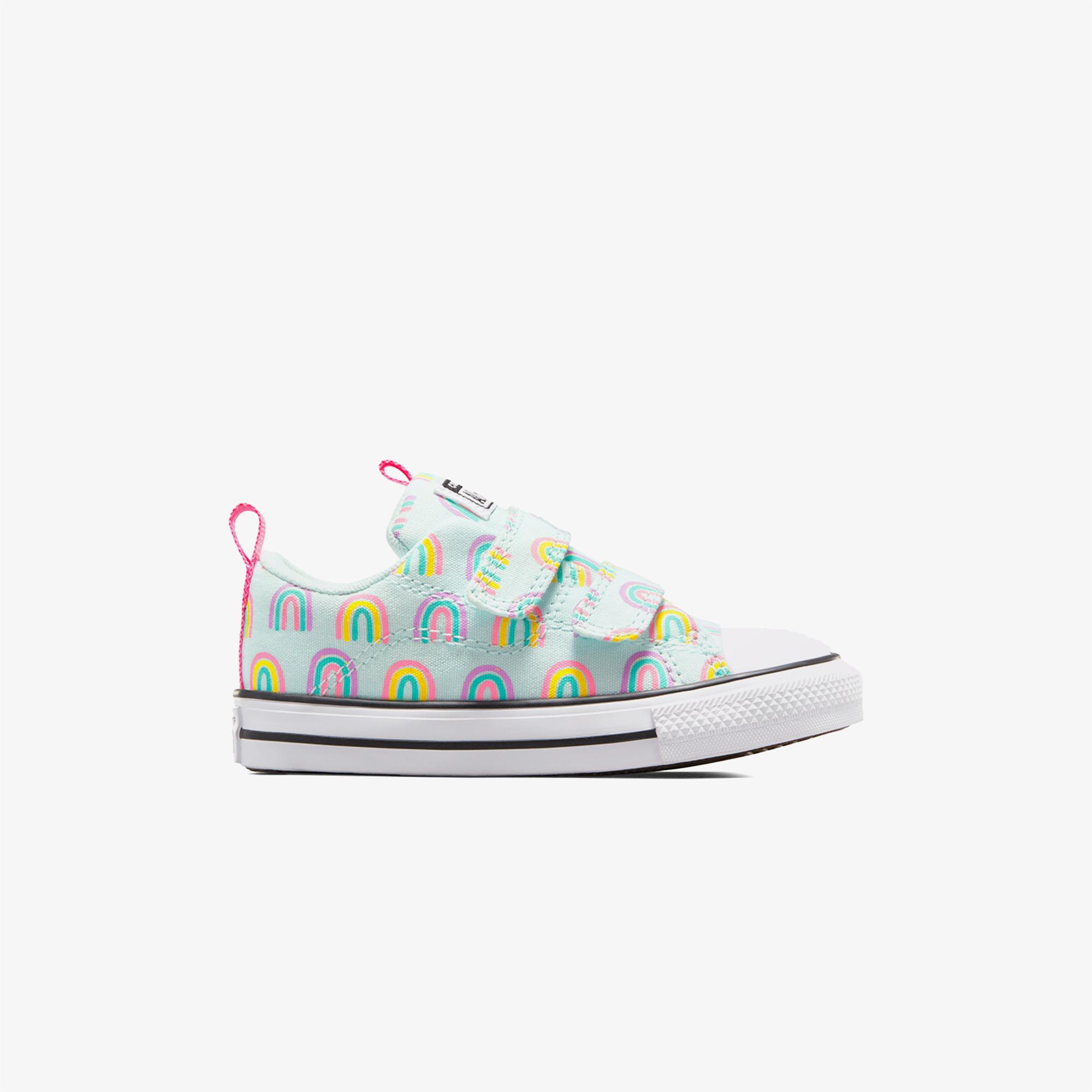 Converse Chuck Taylor All Star Rave Easy-On Rainbows Çocuk Mavi Sneaker