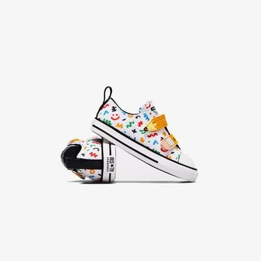  Converse Chuck Taylor All Star Doodles Çocuk Beyaz Sneaker