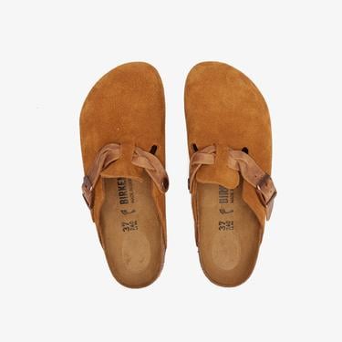  Birkenstock Boston Vl Braided Kadın Kahverengi Terlik