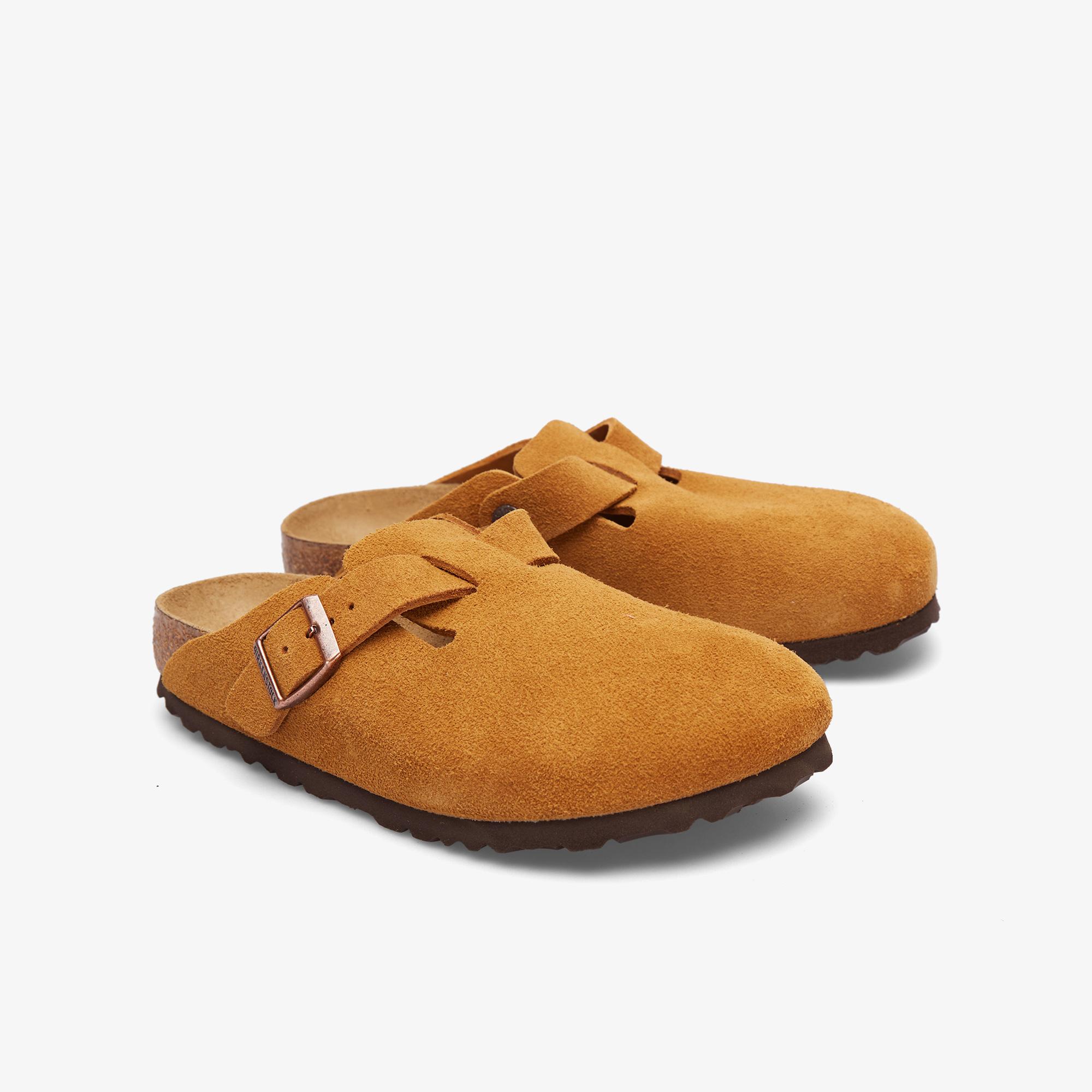 Birkenstock Boston Sfb Vl Unisex Kahverengi Terlik