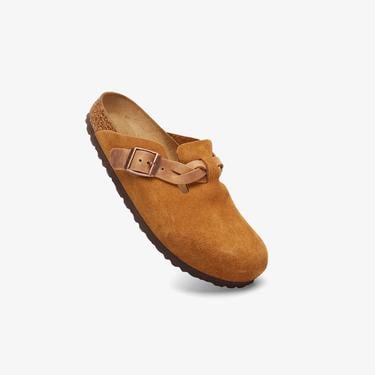 Birkenstock Boston Vl Braided Kadın Kahverengi Terlik