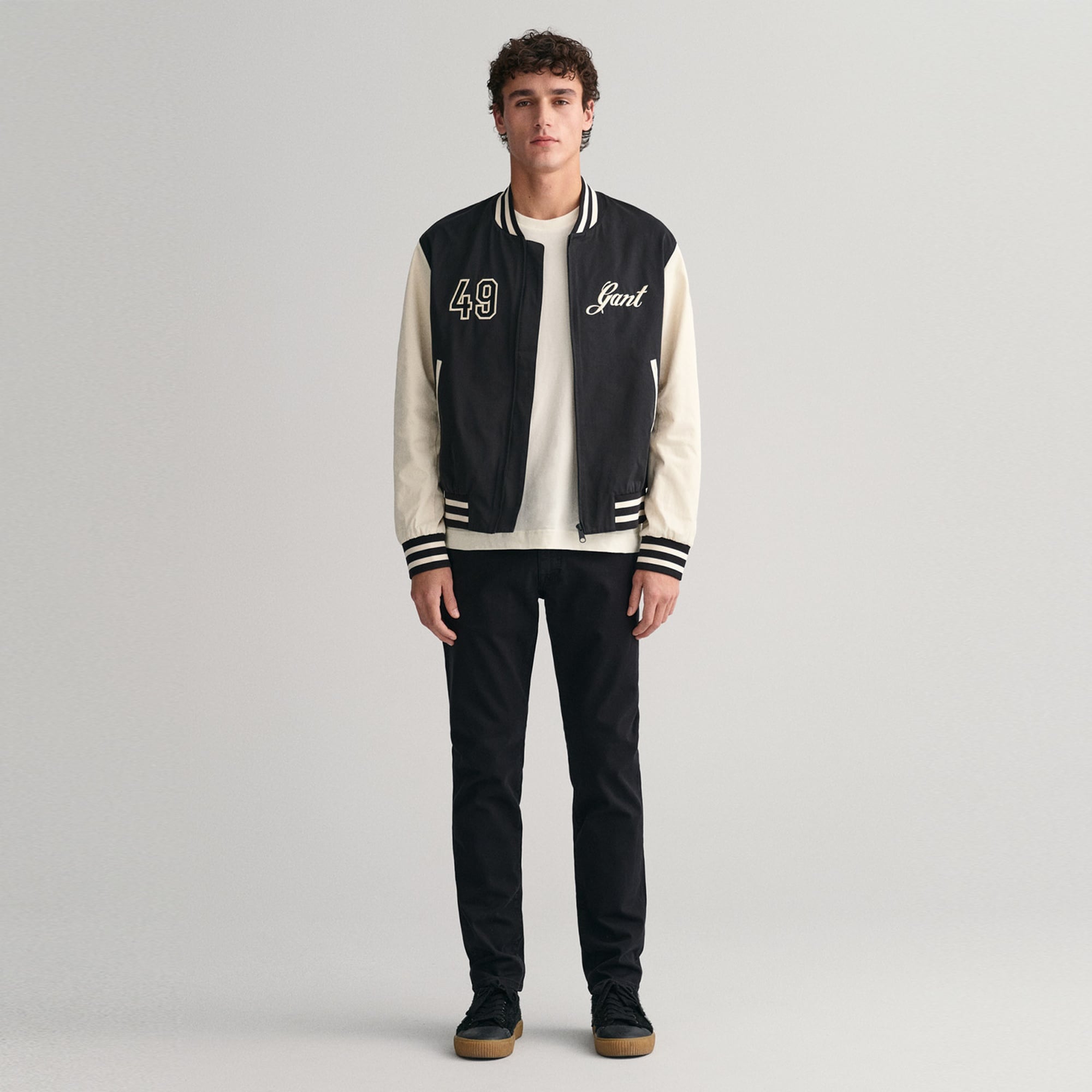 GANT Erkek Siyah Slim Fit Jean