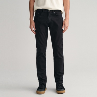  GANT Erkek Siyah Slim Fit Jean