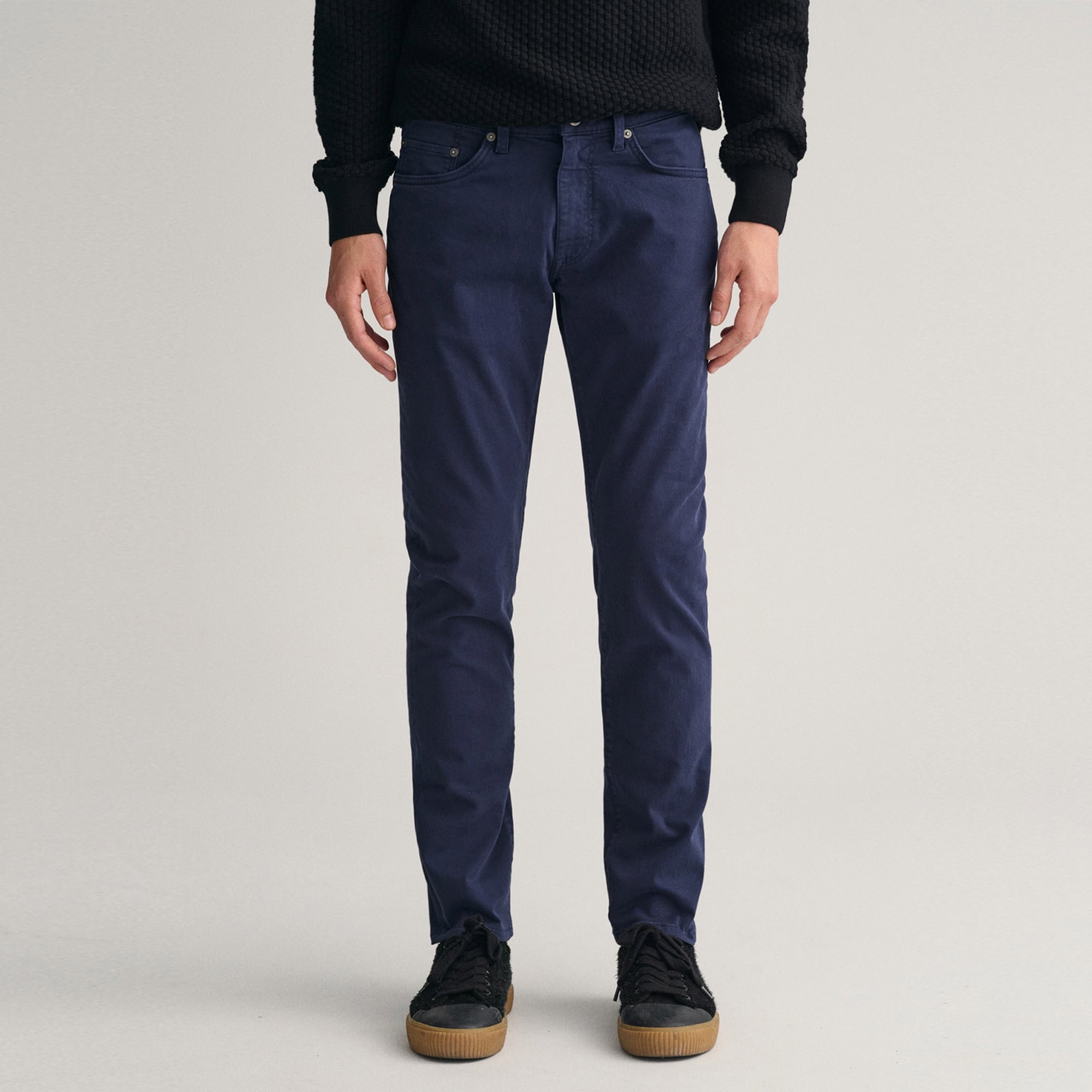 GANT Erkek Lacivert Slim Fit Jean