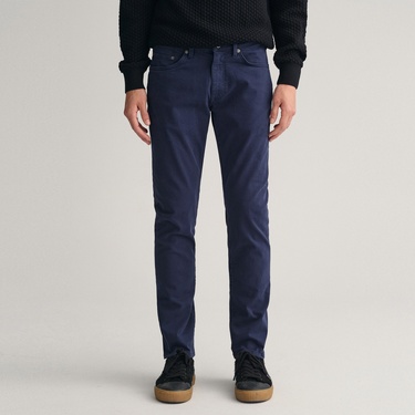  GANT Erkek Lacivert Slim Fit Jean