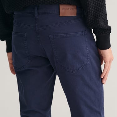  GANT Erkek Lacivert Slim Fit Jean