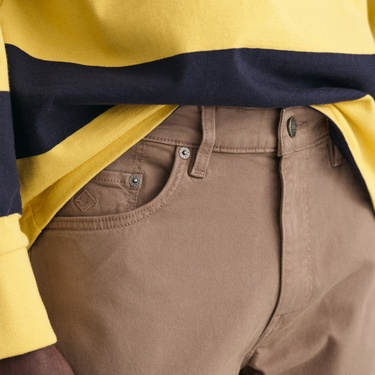  GANT Erkek Kahverengi Slim Fit Jean