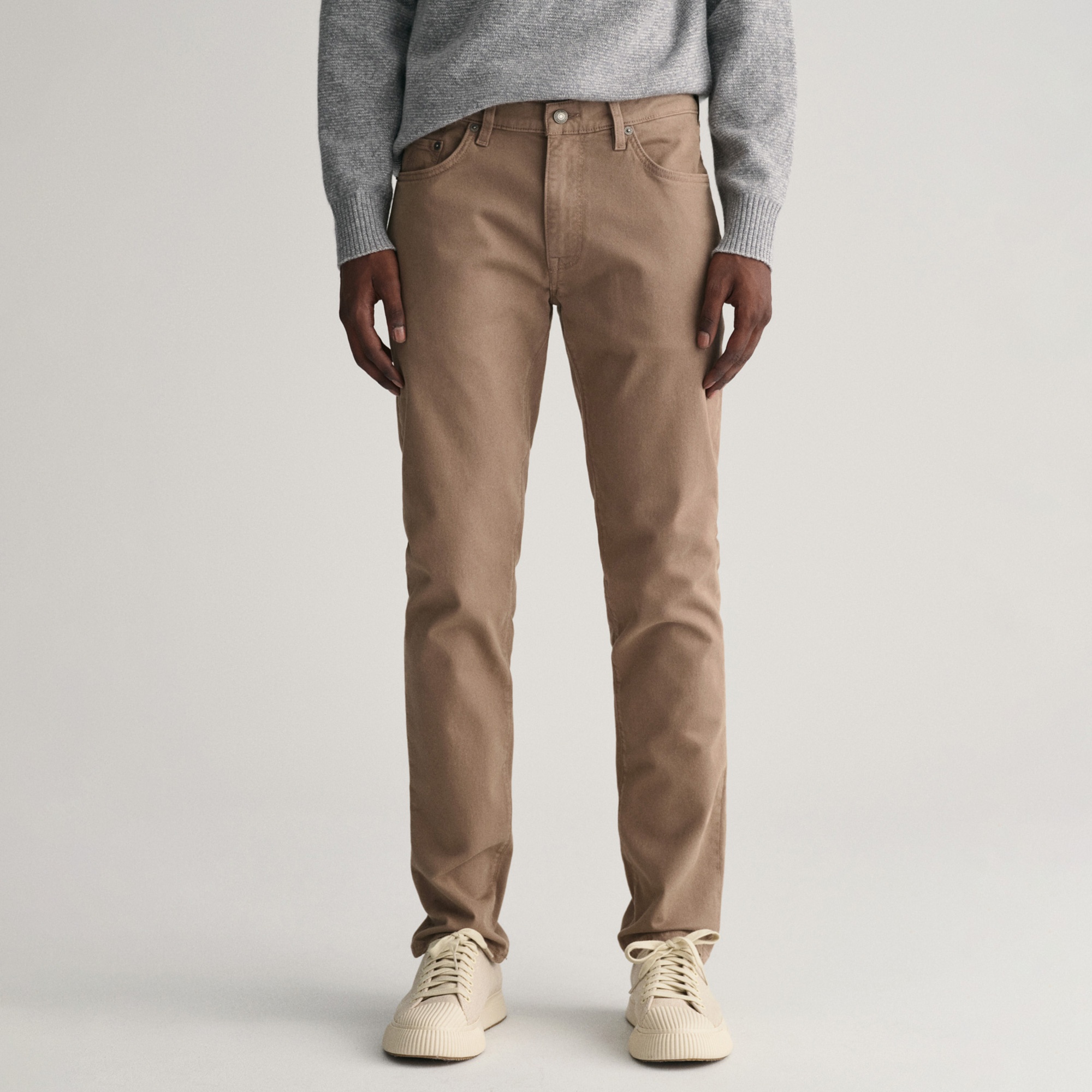GANT Erkek Kahverengi Slim Fit Jean