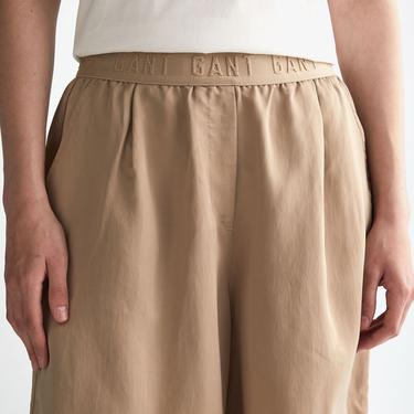  GANT Kadın Bej Regular Fit Logolu Şort
