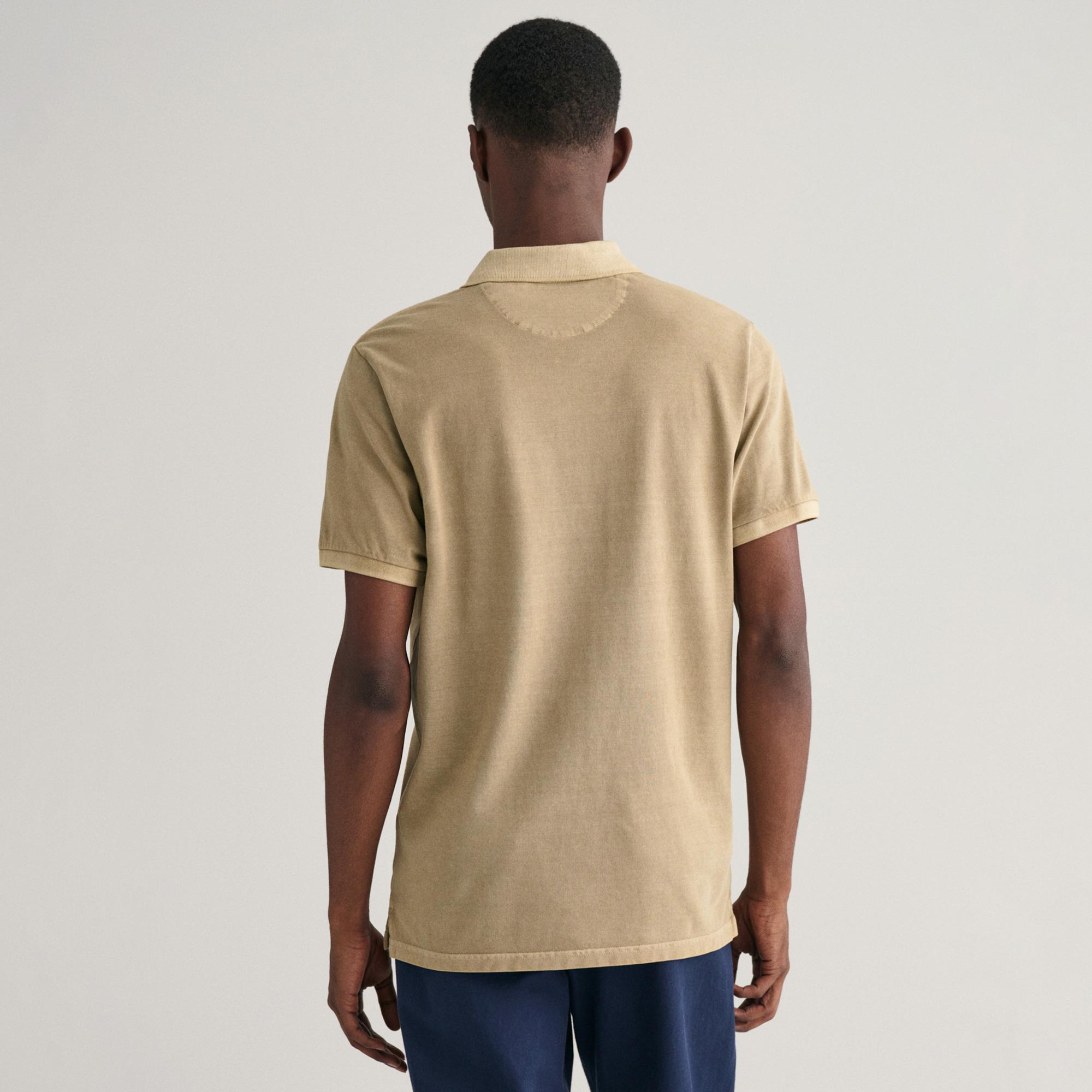 GANT Erkek Bej Regular Fit Logolu Polo