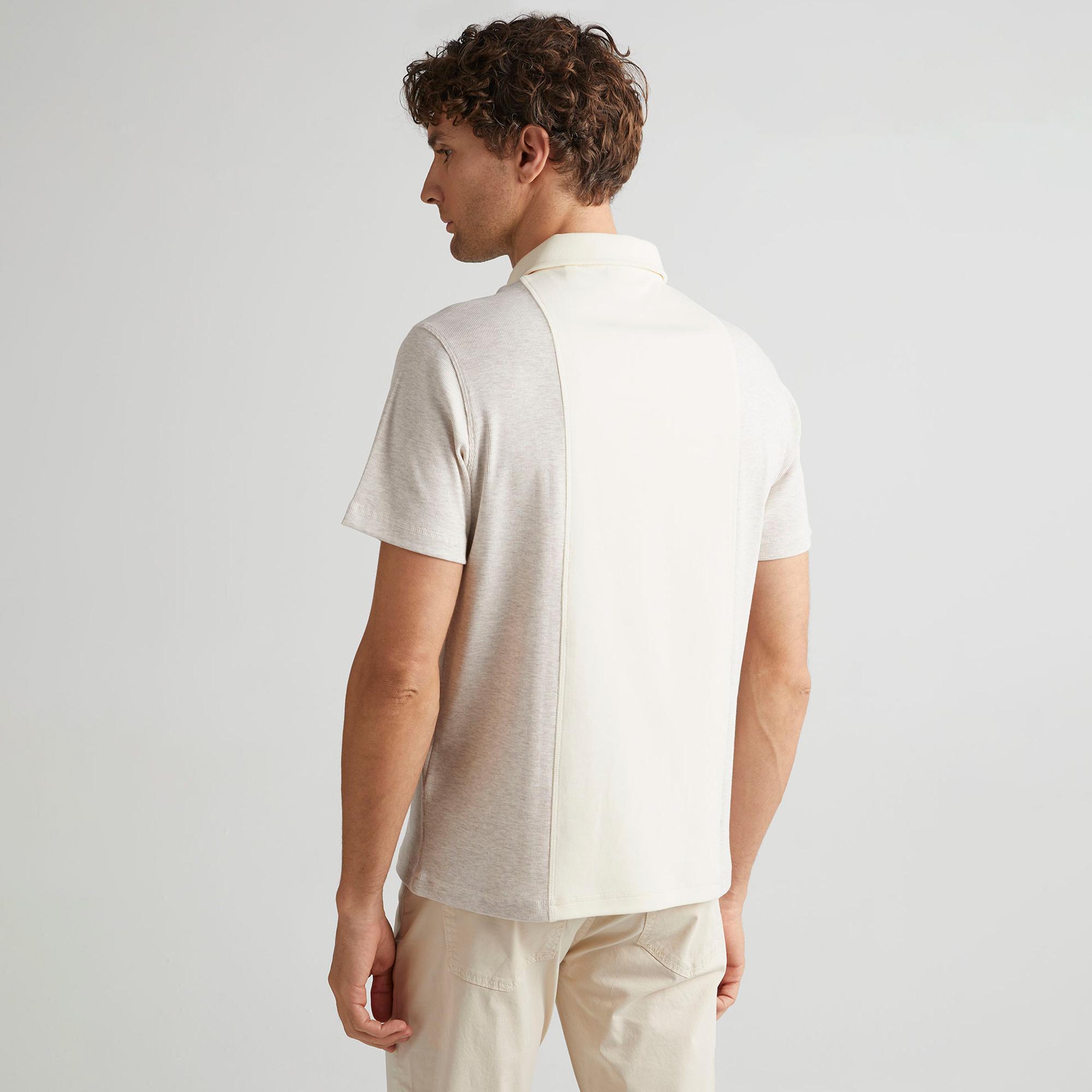 GANT Erkek Krem Regular Fit Polo