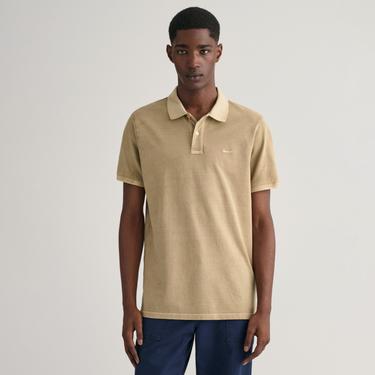  GANT Erkek Bej Regular Fit Logolu Polo