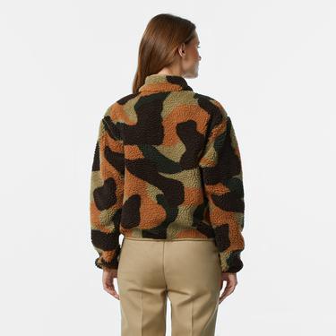  Dickies Mount Hope Camo Kadın Yeşil Sweatshirt