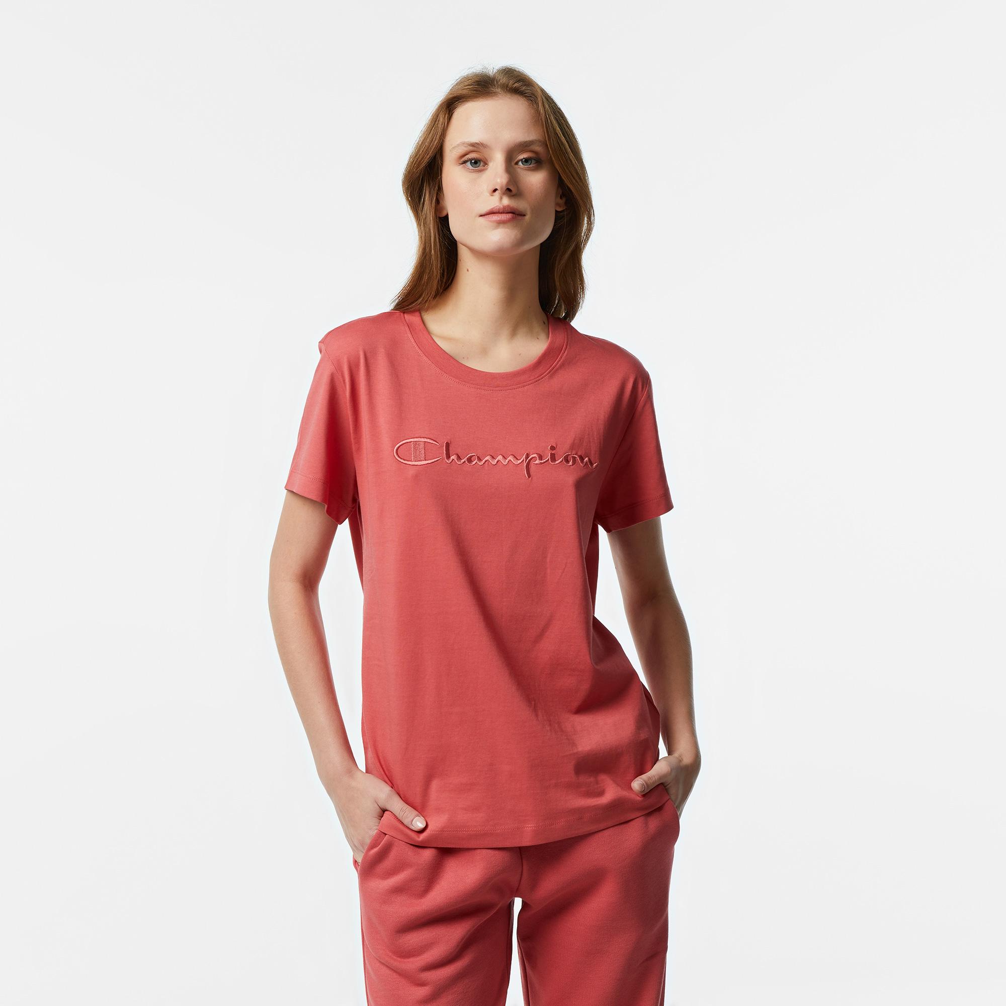 Champion Kadın Kırmızı T-Shirt