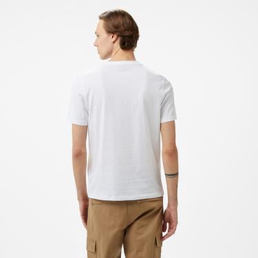  Hugo Dulivio_U243 Erkek Beyaz T-Shirt