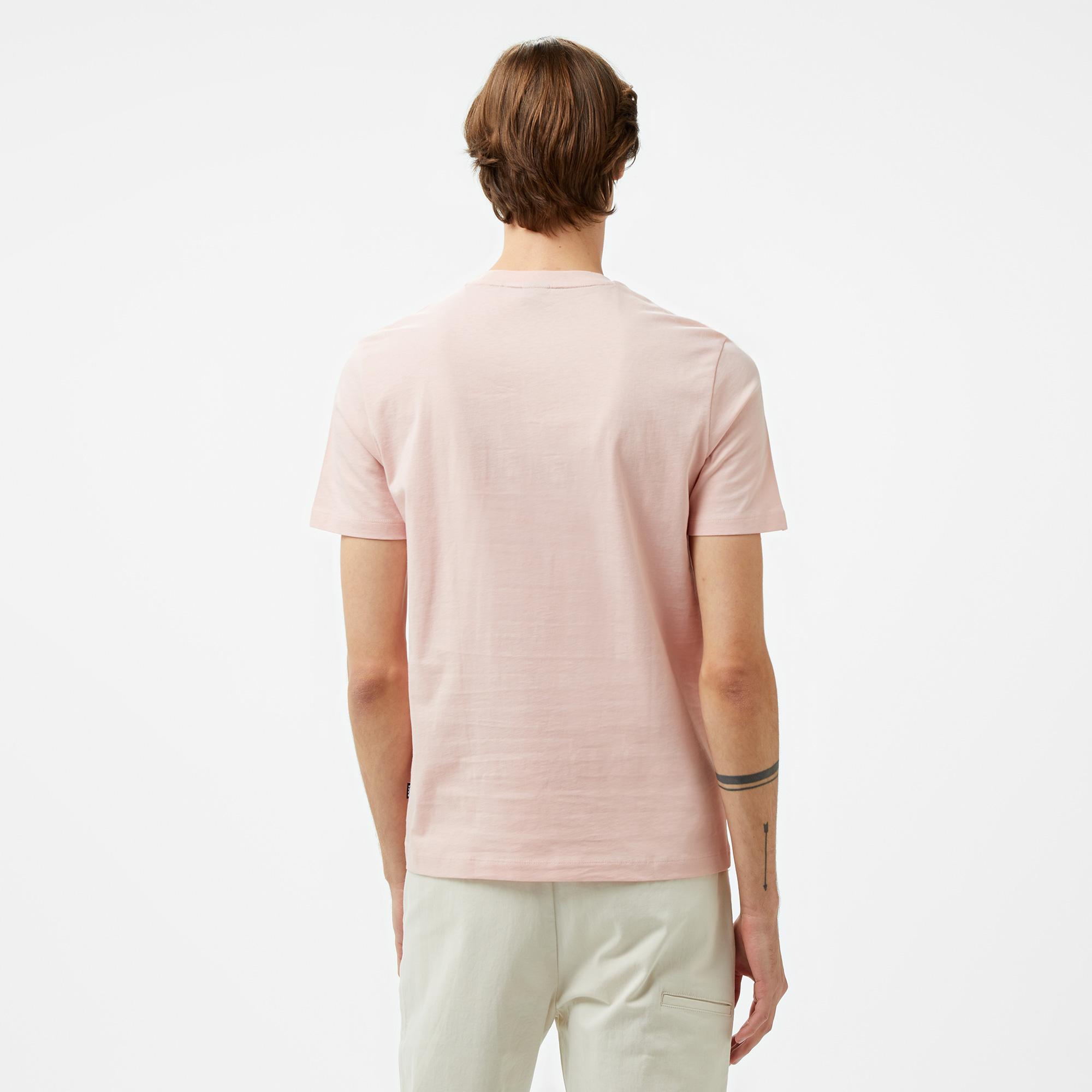 Boss Thompson 01 Erkek Pembe T-Shirt