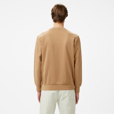  Boss Soleri 02 Erkek Bej Sweatshirt