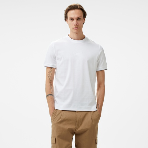  Boss H-Thompson 40_Ps Erkek Beyaz T-Shirt