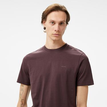  Boss Thompson 01 Erkek Kahverengi T-Shirt