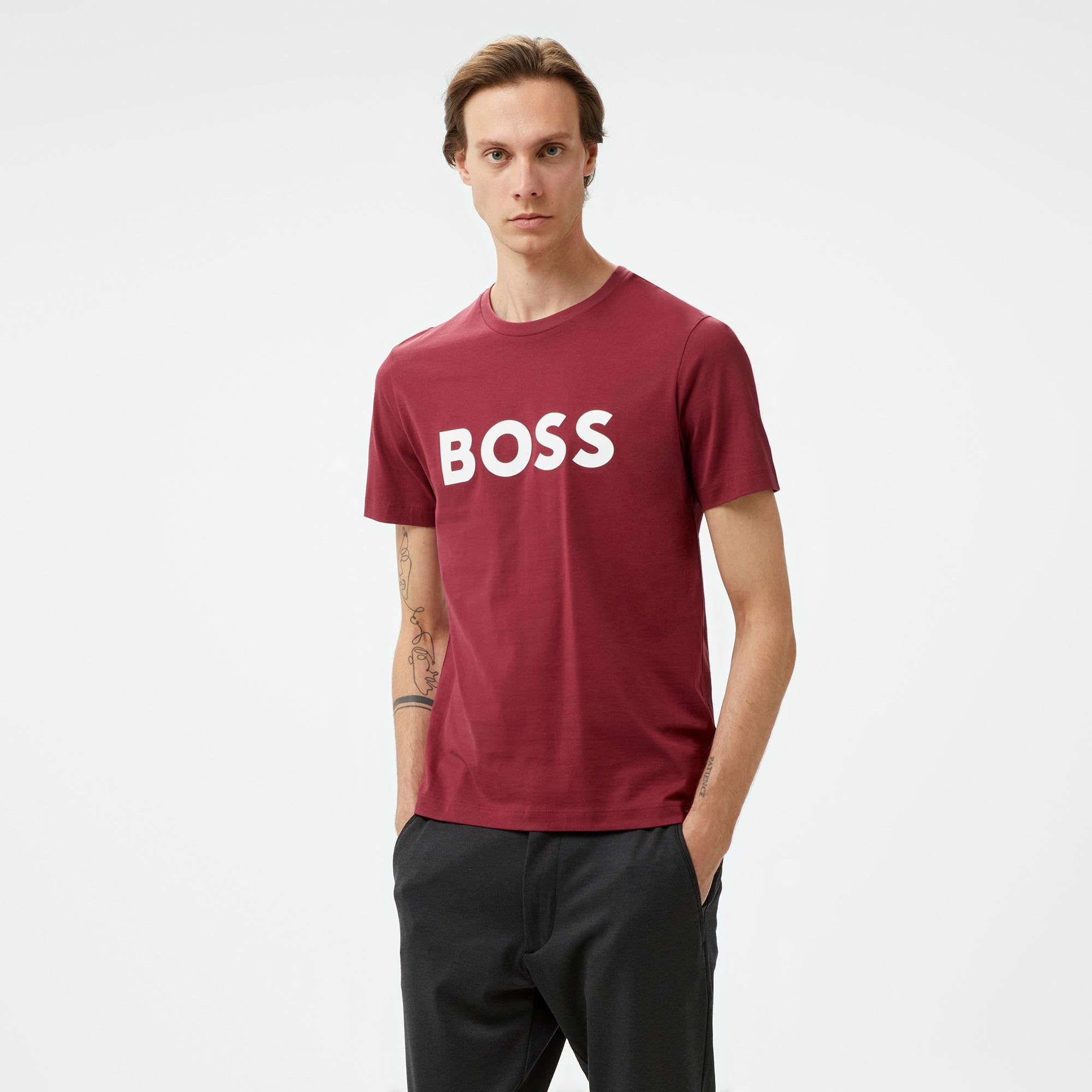 Boss Tiburt 354 Erkek Kırmızı T-Shirt