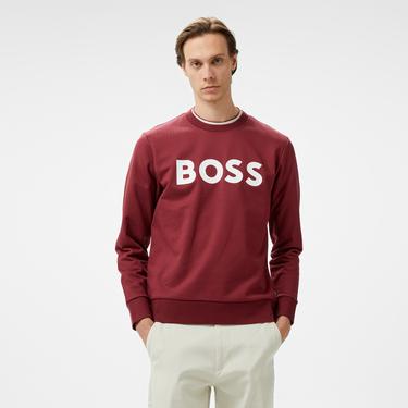  Boss Soleri 02 Erkek Kırmızı Sweatshirt