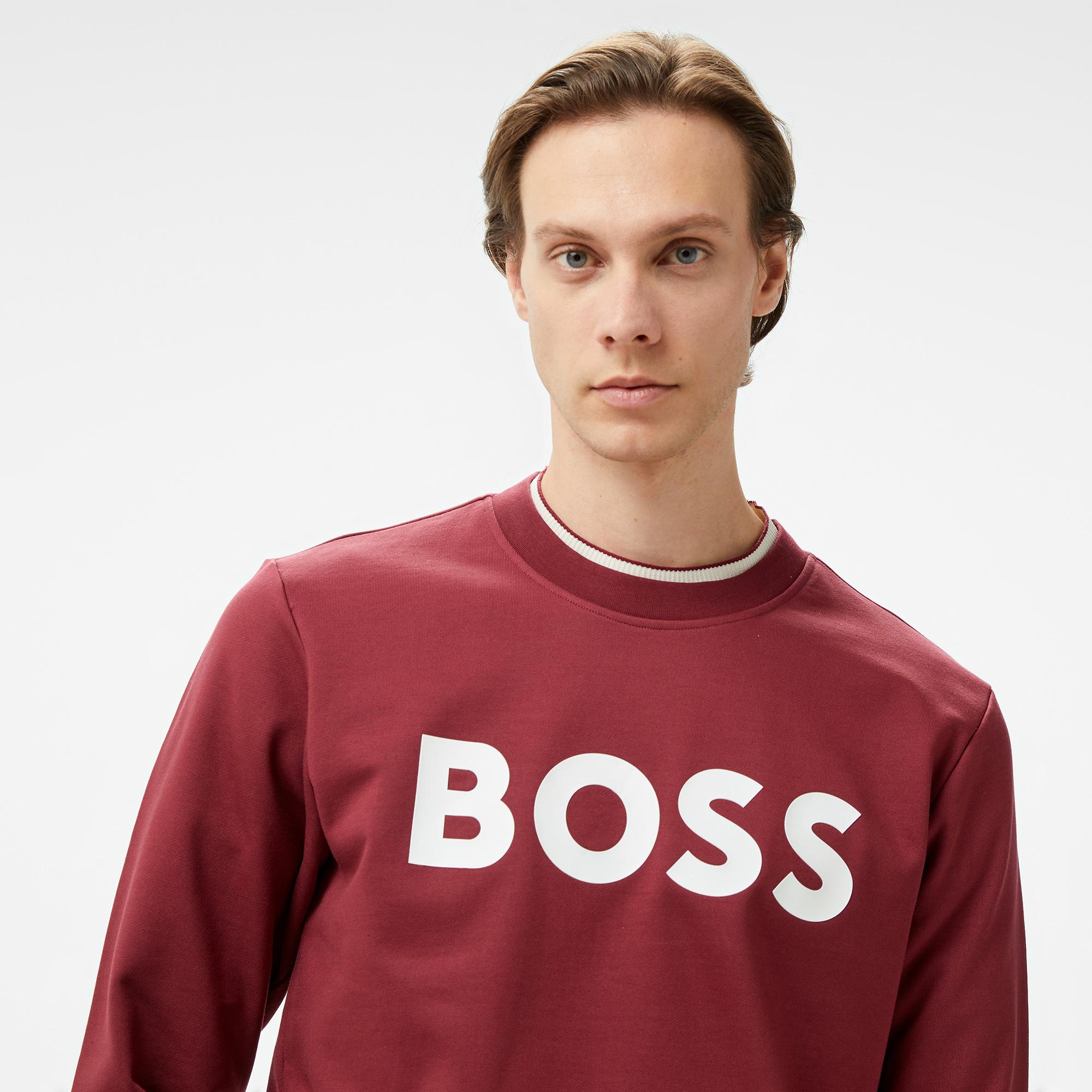 Boss Soleri 02 Erkek Kırmızı Sweatshirt