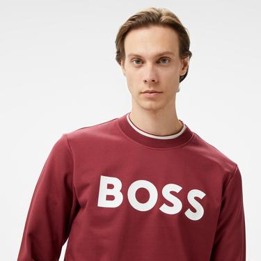  Boss Soleri 02 Erkek Kırmızı Sweatshirt