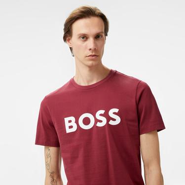  Boss Tiburt 354 Erkek Kırmızı T-Shirt