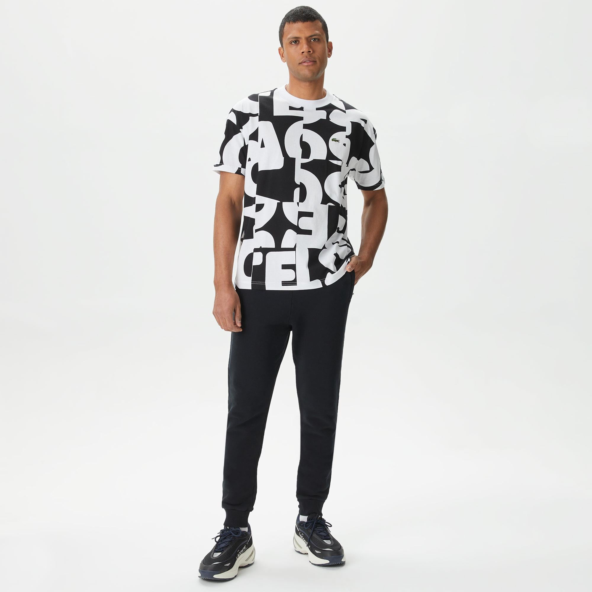 Lacoste Erkek Relaxed Fit Siyah Eşofman Altı