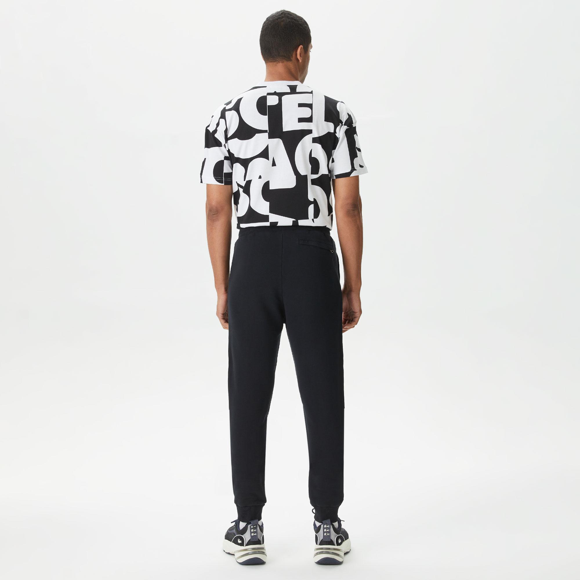 Lacoste Erkek Relaxed Fit Siyah Eşofman Altı