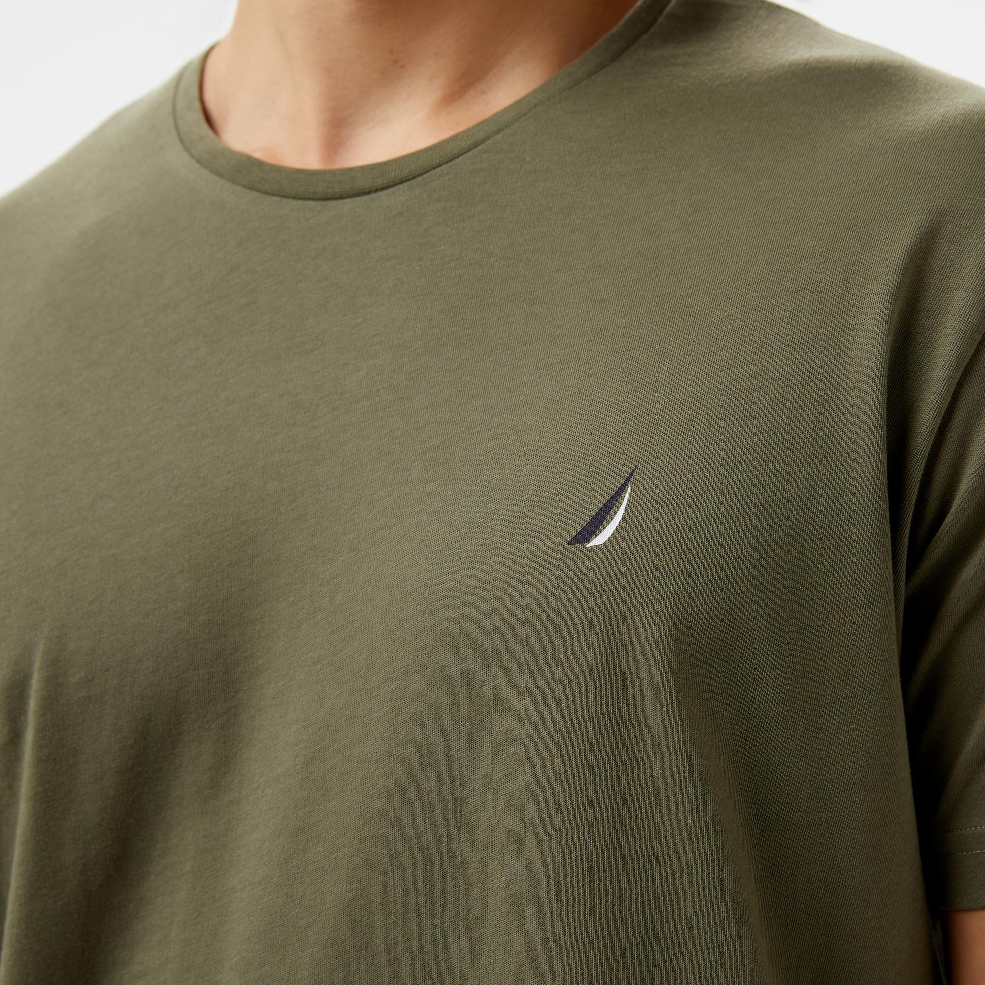 Nautica Erkek Yeşil Standart Fit T-Shirt