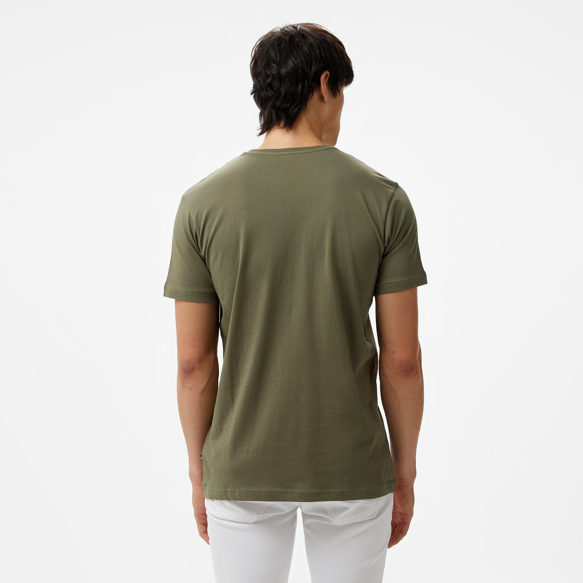 Nautica Erkek Yeşil Standart Fit T-Shirt