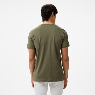  Nautica Erkek Yeşil Standart Fit T-Shirt