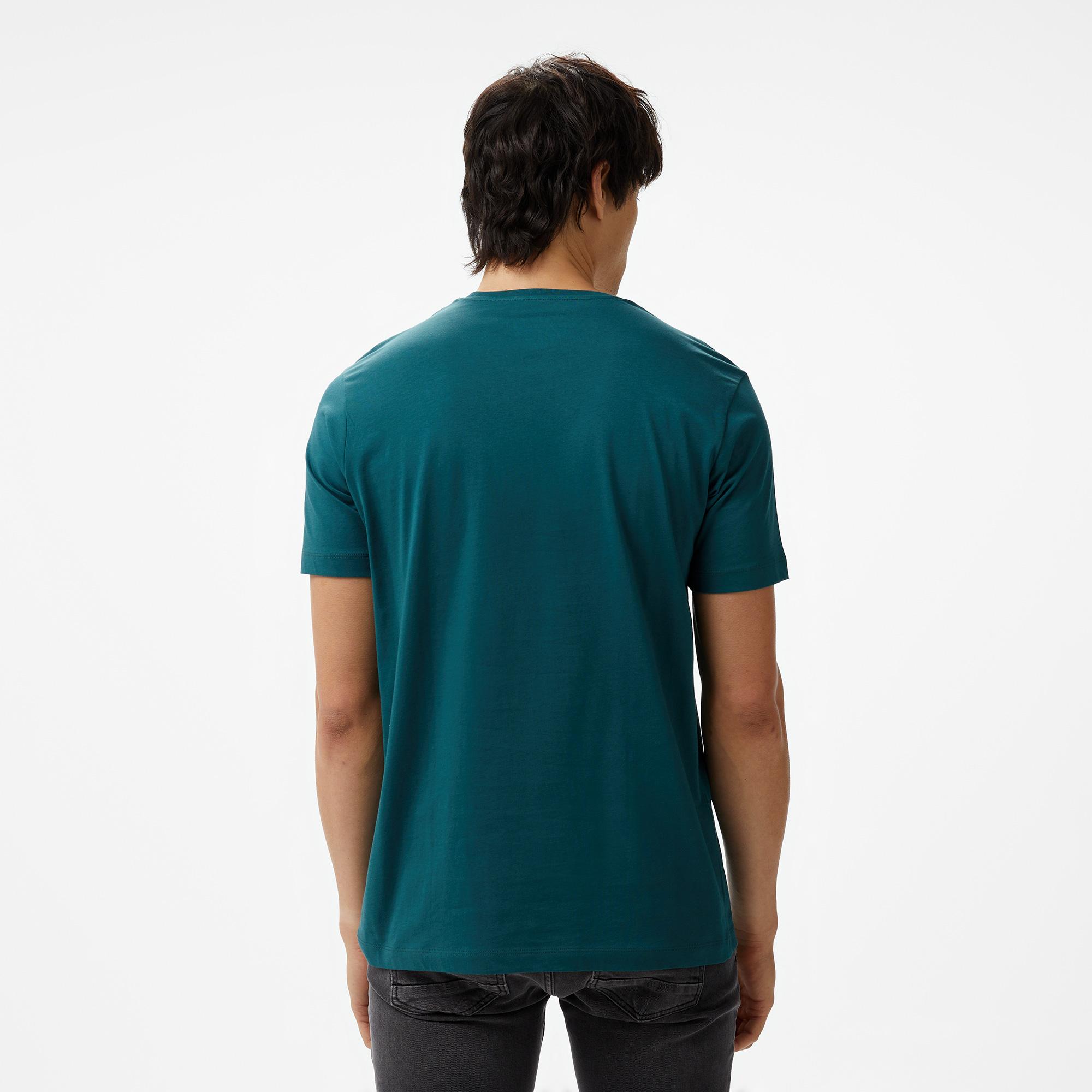 Nautica Erkek Yeşil Standart Fit T-Shirt