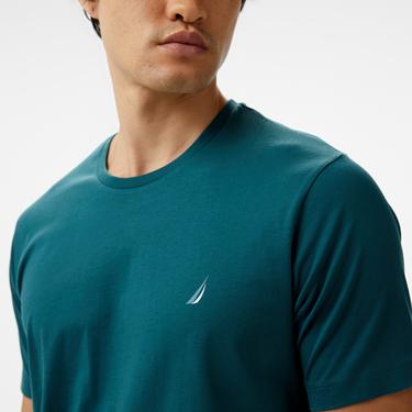  Nautica Erkek Yeşil Standart Fit T-Shirt