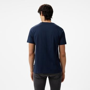  Nautica Erkek Lacivert Standart Fit T-Shirt