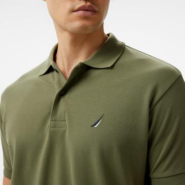  Nautica Erkek Yeşil Classic Fit Kısa Kollu Polo