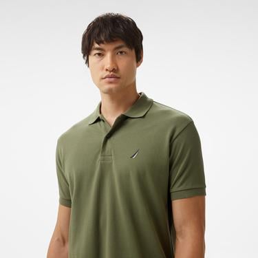  Nautica Erkek Yeşil Classic Fit Kısa Kollu Polo