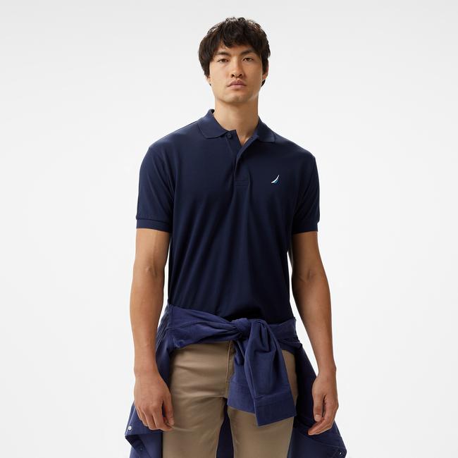  Nautica Erkek Lacivert Classic Fit Kısa Kollu Polo