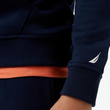 Nautica Erkek Lacivert Standart Fit Sweatshirt