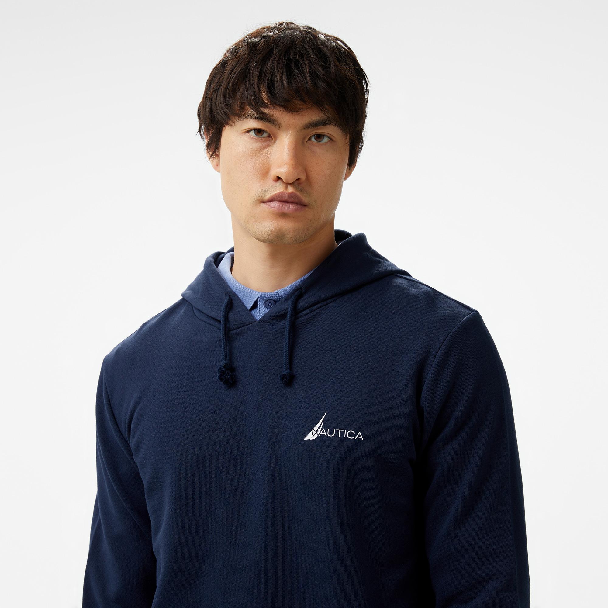 Nautica Erkek Lacivert Standart Fit Sweatshirt