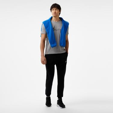  Nautica Erkek Siyah Standart Fit Eşofman Altı