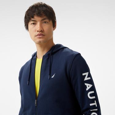  Nautica Erkek Lacivert Standart Fit Sweatshirt