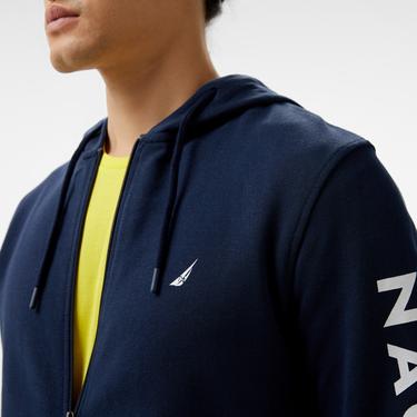  Nautica Erkek Lacivert Standart Fit Sweatshirt